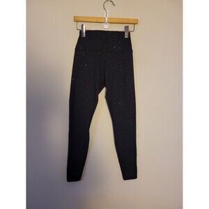 Spiritual Gangster Black Star Printed High Waisted Legging Sz S NWT